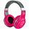 Pink Bluetooth Headphones
