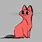 Pink Cat Doodle