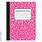 Pink Composition Notebook Background