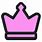 Pink Crown Discord Emoji