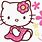 Pink Hello Kitty Stickers