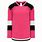 Pink Hockey Jersey