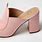 Pink Mules for Women