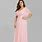 Pink Plus Size Formal Dresses