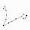 Pisces Constellation Black and White