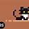 Pixel Art Cat 16X16