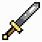 Pixel Art Sword PNG