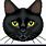 Pixel Black Cat