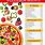 Pizza Menu Template Free