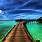 Plank Dock Background