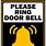 Please Ring Bell Sign Printable