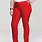 Plus Size Red Jeans