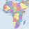 Politicka Karta Afrike
