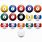 Pool Ball Decals