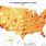 Population Density Map of the Us