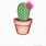 Potted Cactus Drawing