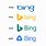 Powered Bing Logo