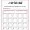 Printable 21 Day Challenge Calendar
