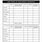 Printable Blank Workout Schedule