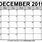 Printable Calendar for December