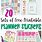 Printable Life Planner Stickers