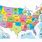 Printable Map USA State Names