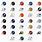 Printable NFL Team Logo Helmets