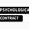 Psychology Contract
