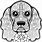 Puppy Mandala Coloring Pages