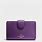 Purple Coach Wallet
