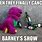 Purple Dinosaur Meme