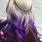 Purple Dip Dye Hair