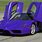 Purple Ferrari Enzo