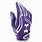 Purple Football Gloves