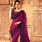 Purple Silk Saree