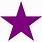 Purple Star Icon Transparent