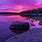 Purple Sunset Lake