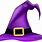 Purple Witch Hat Clip Art