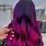 Purple and Magenta Hair Color