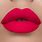 Purple-Red Lipstick