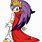 Queen Aleena and Sonic