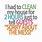 Quotes About Cleaning House
