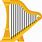 RHS Harp Clip Art
