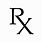 RX Medical Symbol