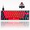 Red 60 Percent Keyboard