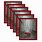 Red 8X10 Picture Frame