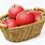 Red Apple Basket