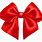 Red Bow PNG Image