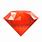 Red Diamond Emoji
