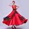 Red Flamenco Dress